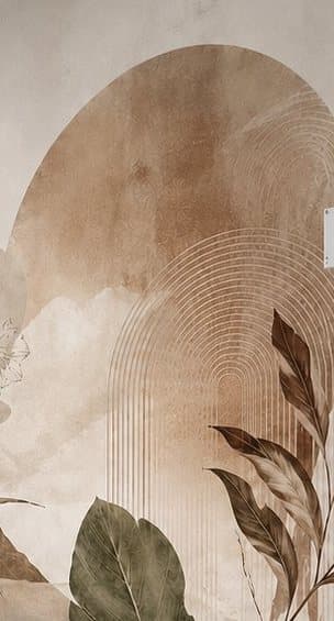 Detail: boog met lijnen