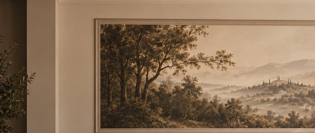 Detail: landschap